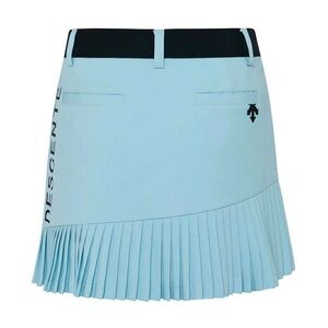Descente Mini Golf Skirt Skort Pleated Turquoise Blue Size Medium - Like New!